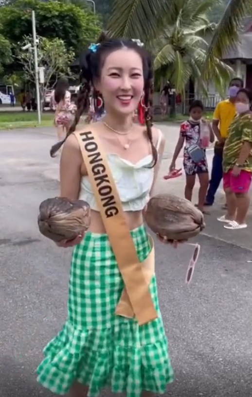 Loạt khoảnh khắc tấu hài của người đẹp Hong Kong tại Miss Grand 2021