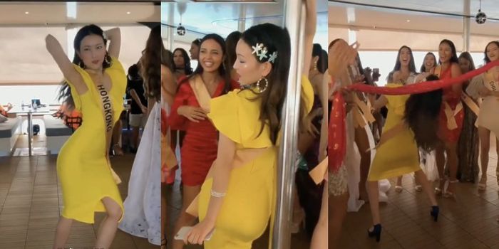 Loạt khoảnh khắc tấu hài của người đẹp Hong Kong tại Miss Grand 2021
