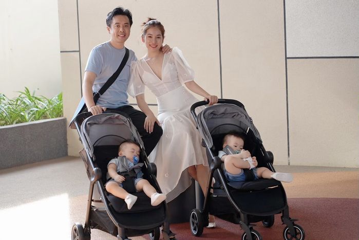 Mâm cúng đầy tháng của các cặp sinh đôi Vbiz: Nhà Vân Trang vượt Hà Hồ
