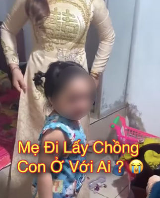 Mẹ đi bước nữa, bé trai thấy mẹ trang điểm khen: Hôm nay mẹ xinh thế