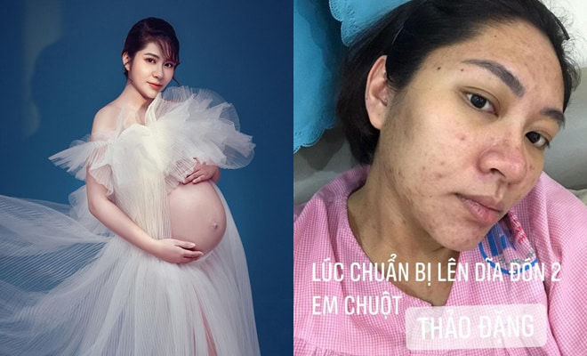 Mỹ nhân Việt chật vật khi sinh con: Vân Trang sinh đôi nghe mà thương