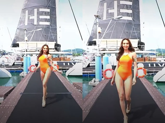 Nguyễn Thúc Thùy Tiên bắn 3 thứ tiếng ở Miss Grand International 2021