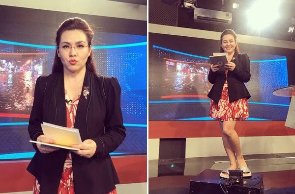 Những khoảnh khắc dưới gầm bàn của BTV nhà đài: Dép lê là chân ái