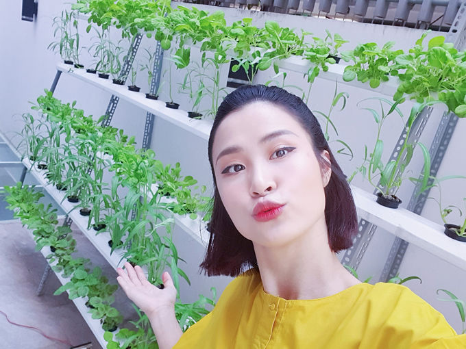 Sao Việt trồng rau trong biệt thự: Bảo Thy làm dâu hào môn cực khéo