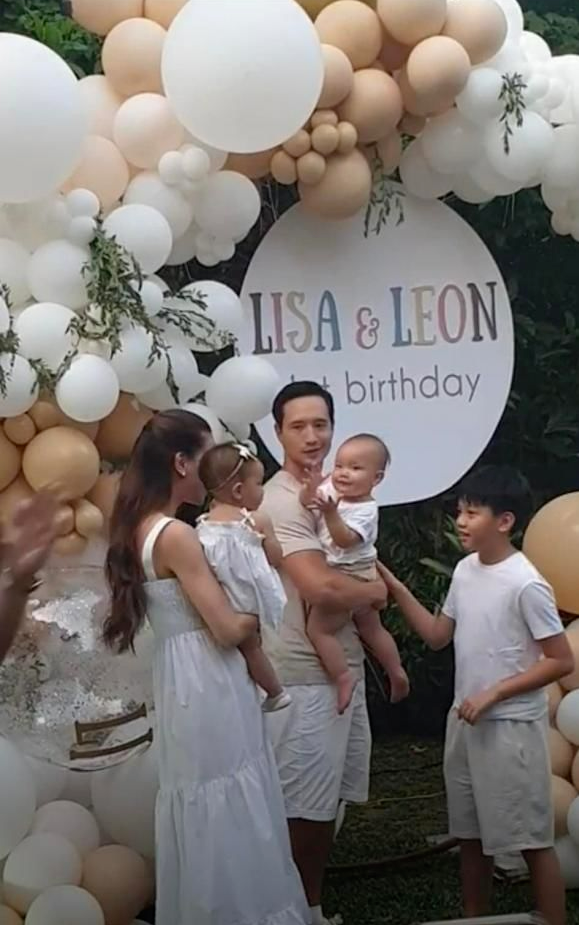 Sinh nhật Leon - Lisa, Kim Lý và Subeo gây chú ý: họ thương nhau lắm