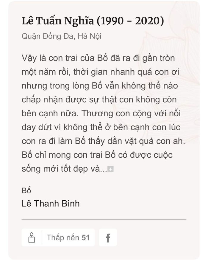 Tưởng niệm bệnh nhân Covid-19: Chúng tôi sẽ luôn nhớ về mọi người
