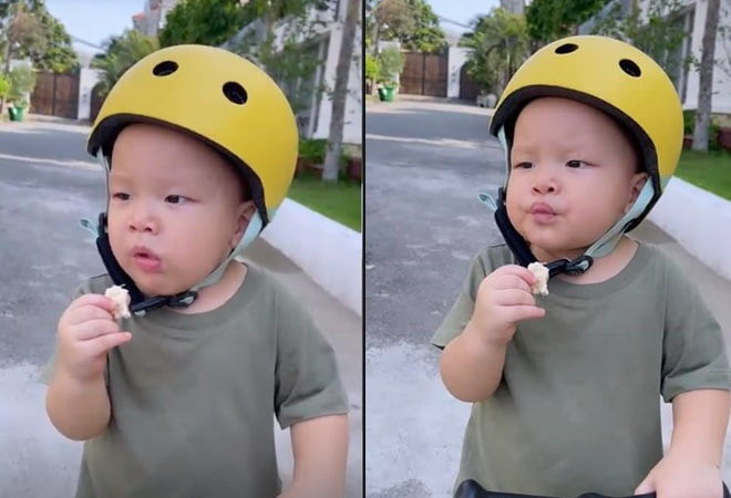 Vận động viên Leon năng động ngày thứ 7: “Đói quá ăn miếng mẹ ơi”