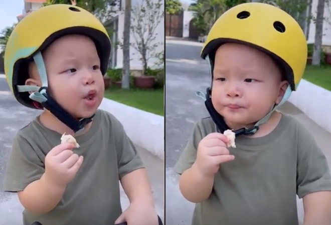 Vận động viên Leon năng động ngày thứ 7: “Đói quá ăn miếng mẹ ơi”