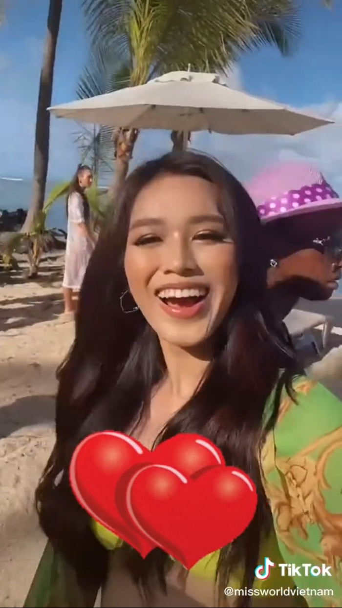 Đỗ Thị Hà gặp sự cố khi ghi hình phần thi áo tắm tại Miss World 2021