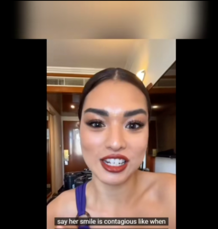 Hoa hậu Thái chia sẻ ấn tượng về Kim Duyên: Nụ cười biết tỏa nắng
