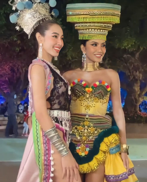 Thùy Tiên diện đồ Thái Lan: Được khen ngày càng giống gái Thái