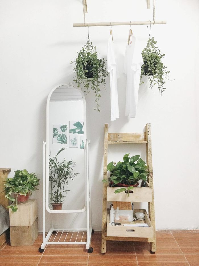 Từ phòng trọ cũ 16m2, 9x chi 3 triệu để cải tạo thành tổ ấm cực xịn