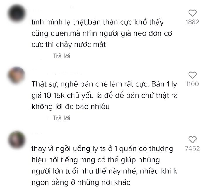Cụ ông sợ ế chỉ nấu 9 ly chè, chào hàng 6 tiếng còn chưa vơi phân nửa