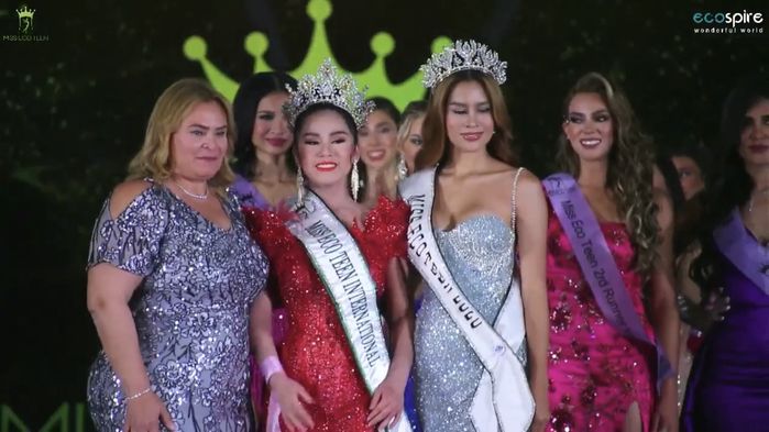 Bella Vũ đăng quang Hoa hậu Sinh thái tuổi teen Quốc tế 2021