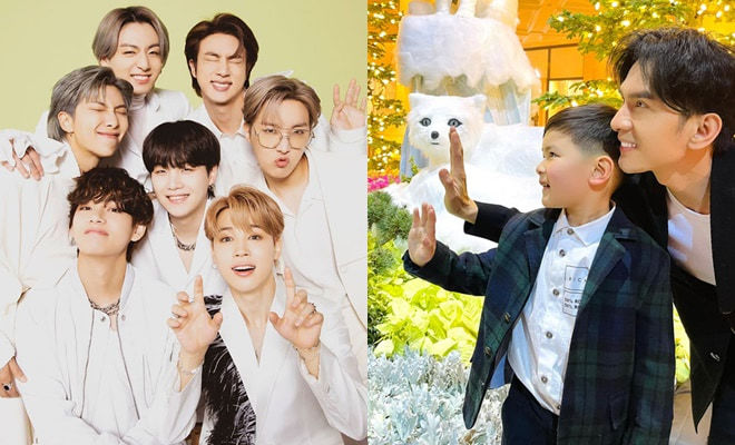 Con trai Đan Trường: Đi trực thăng, ngồi ghế VIP coi show BTS