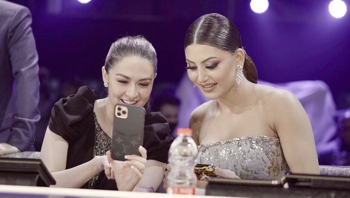 Nhan sắc Marian hẳn là điều khán giả nhớ nhất sau Miss Universe