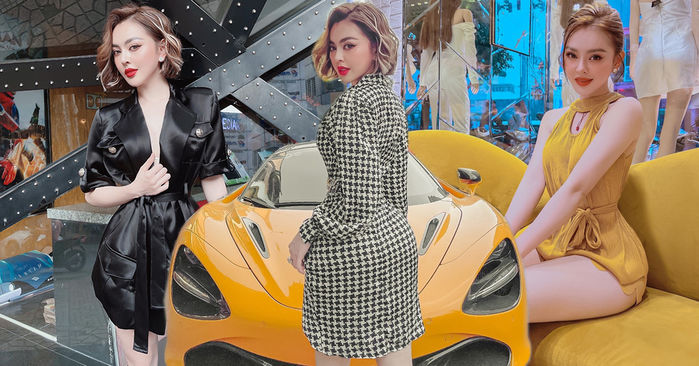 Trang Nemo từ hotgirl bán quần áo đến cô chủ triệu đô: Nhà xe đầy đủ