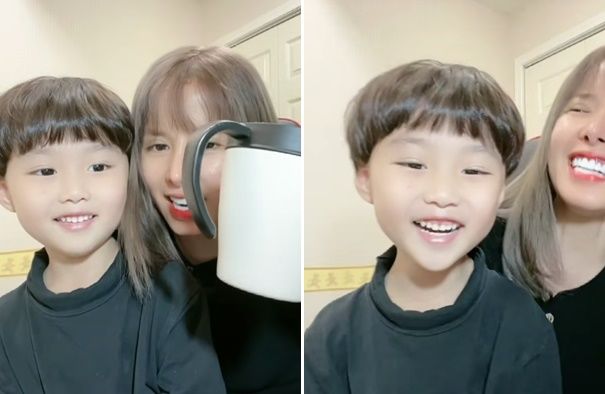 Bé Sa nhà Quỳnh Trần JP giờ đã cao lớn đẹp trai