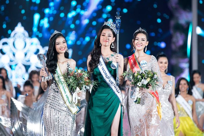 Màn đọ sắc của Top 3 Miss World Vietnam 2019 khiến khán giả đau đầu 