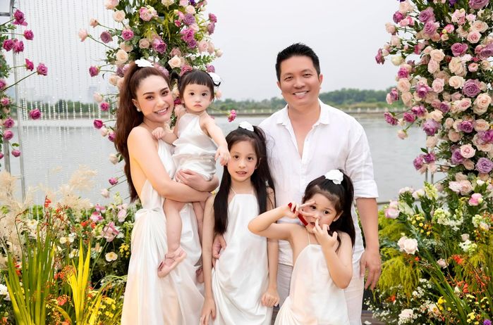 4 mỹ nhân Việt lấy chồng giàu, chỉ việc sinh con và hưởng thụ