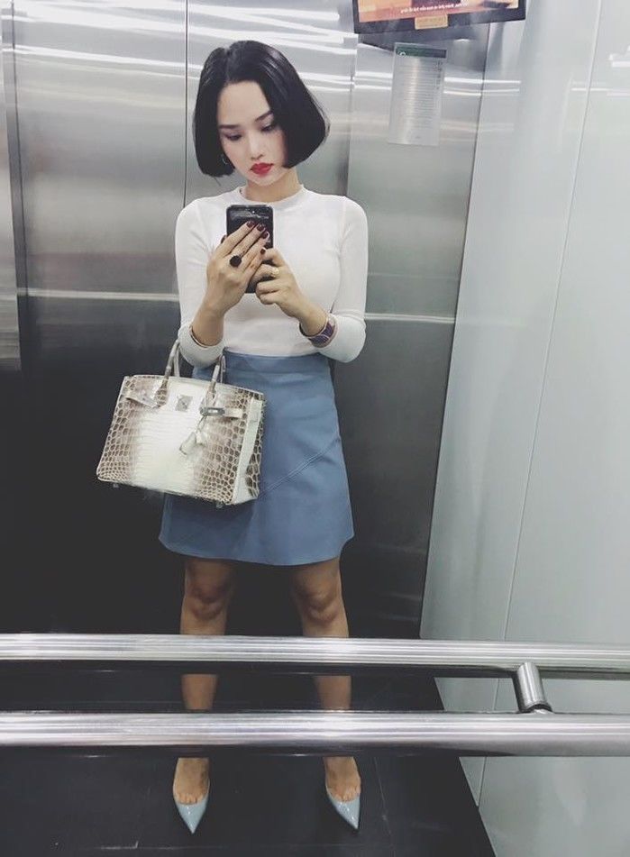 Mỹ nhân xách túi giá bằng căn hộ: Lê Âu Ngân Anh đi làm chỉ vì đam mê