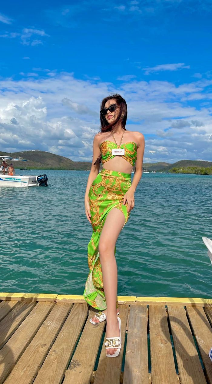 Ngày thứ 11 ở Miss World: Đỗ Thị Hà diện áo chỉ 1 gang tay