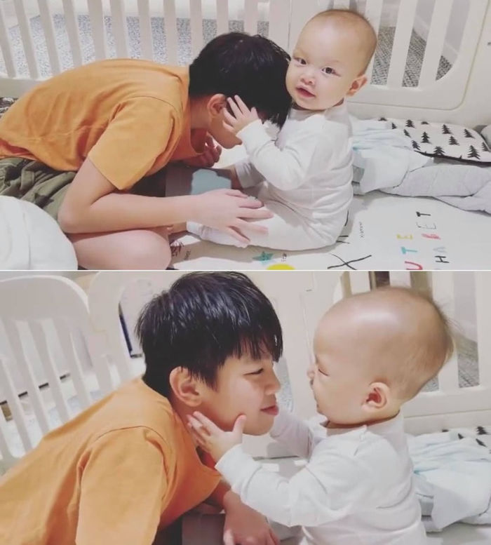 Dàn nhóc tì Vbiz mới có tí tuổi đầu đã biết phụ ba mẹ chăm em