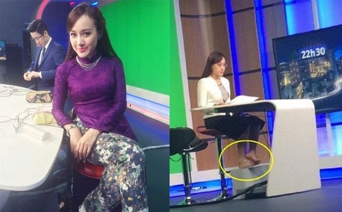 Những hình ảnh chưa từng lên sóng của các BTV dẫn Thời sự 19h trên VTV