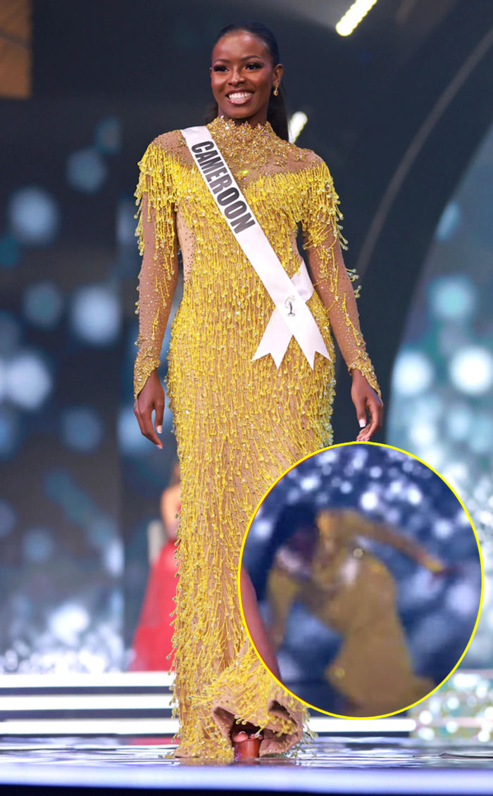 Sàn catwalk tệ nhất của Miss Universe: Thí sinh vồ ếch như đi chợ