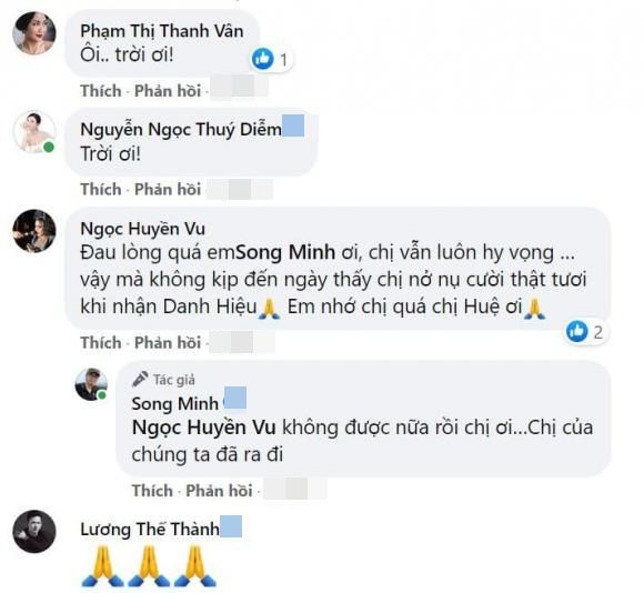 Sao Việt khóc thương NSƯT Thanh Kim Huệ qua đời đột ngột
