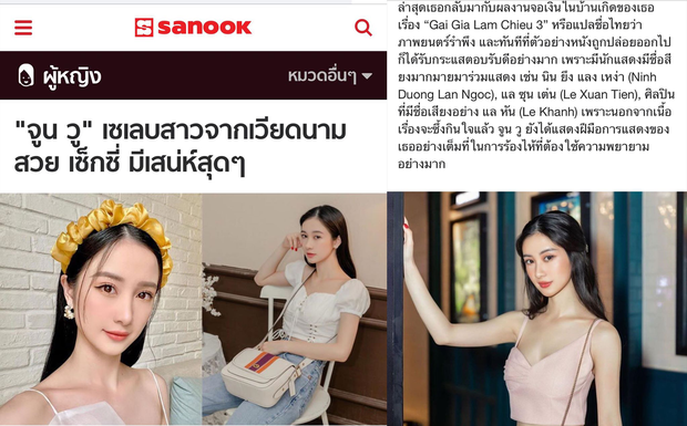4 sao Việt nổi tiếng vang danh truyền thông ở Thái Lan