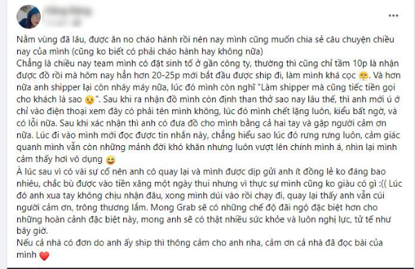Shipper bị câm làm nữ khách hàng lặng người khi xuống nhận hàng