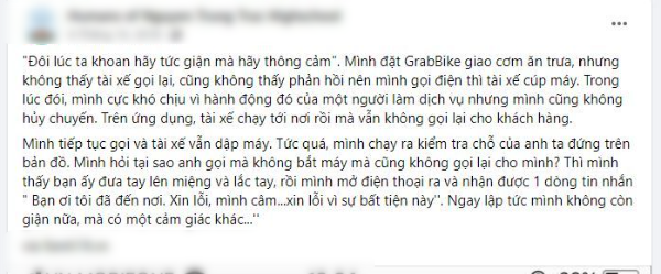 Shipper bị câm làm nữ khách hàng lặng người khi xuống nhận hàng