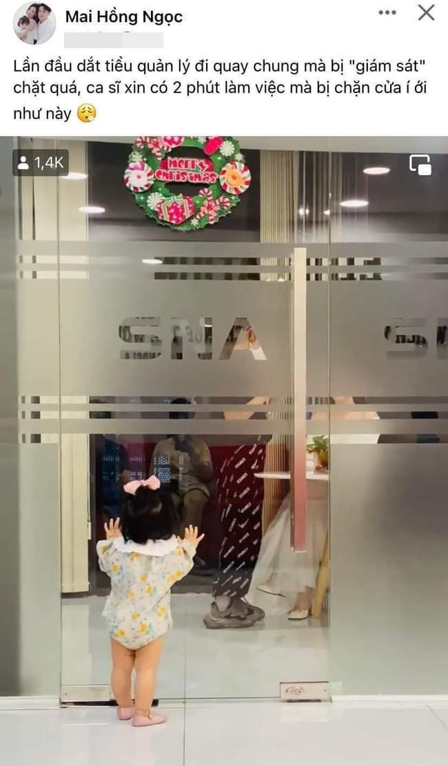 Tác phong của dàn chủ tịch nhí Vbiz khi đi làm: Winnie ngáp dài