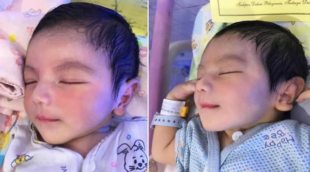 Em bé đẹp như tiểu mỹ nhân, nét nào ra nét đấy gấy sốt mạng
