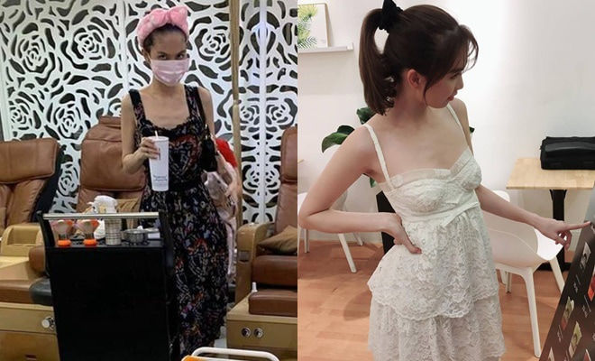 Body của mỹ nhân Việt qua ảnh chụp lén: Thiều Bảo Trâm nuột nà