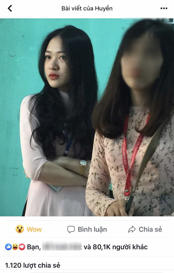 Cô giáo thực tập ở Nghệ An gây sốt nhờ vẻ ngoài xinh như hot girl