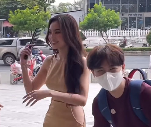 Đằng sau hình ảnh lung linh của mỹ nhân Việt: Thùy Tiên rét run
