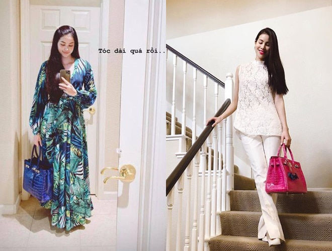 Mỹ nhân Việt chi trăm triệu mua túi hiệu chỉ để đựng bỉm cho con