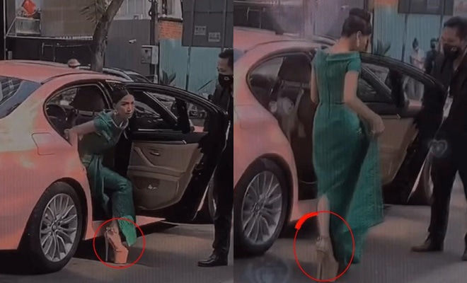 Những lần Hòa Minzy mang giày chặt chém: Đến Hoa hậu cũng thua