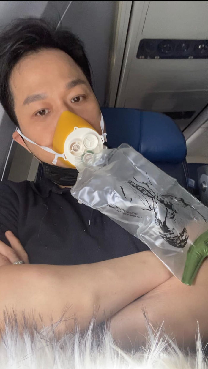 Sao Việt gặp chuyện chẳng lành trên máy bay: Quách Tuấn Du khó thở