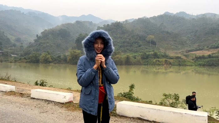 Thùy Tiên hóa gái Cao Bằng, tiếp tục hoạt động tình nguyện ở vùng cao