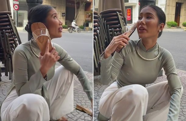 Vy Phạm - Dũng Gee chụp ảnh Tết: Kéo tới cuối coi chừng sặc cơm