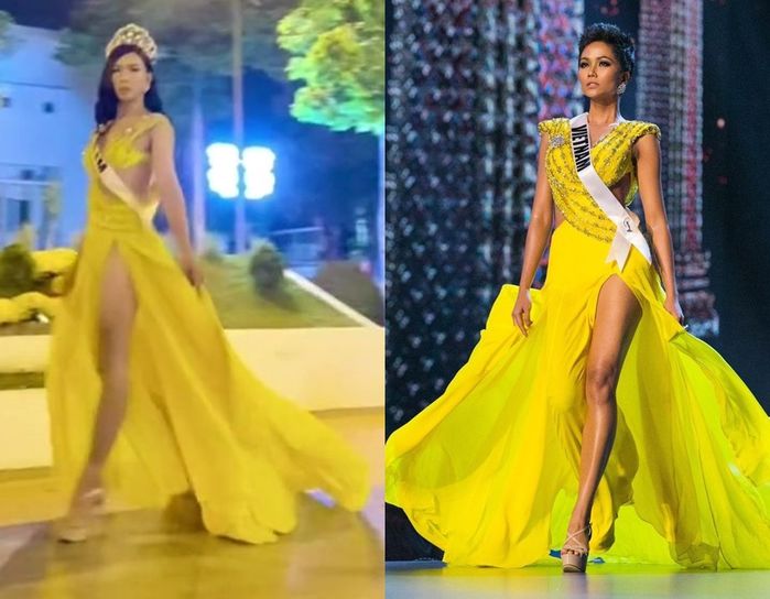 Chàng trai đến từ Long Xuyên gây sốt khi cosplay Miss Universe 2018