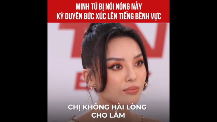 Đối thủ của hot girl trứng rán chê Minh Tú trước mặt Kỳ Duyên