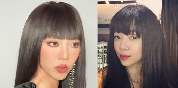 Nhìn rất giống Tóc Tiên nhưng thực tế là danh hài Thu Trang