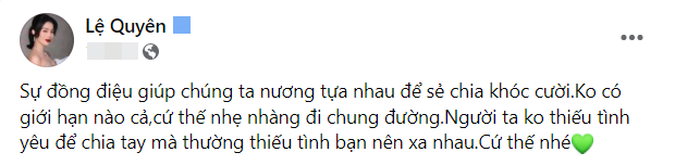 Lệ Quyên khoe ảnh tình tứ bên Lâm Bảo Châu xoá nghi vấn toang