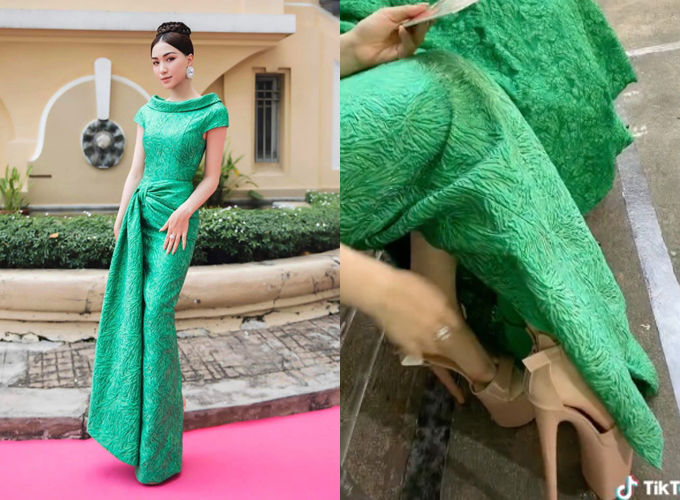 Mỹ nhân Việt chuộng giày cà kheo: Khả Như bị bóc mẽ chỉ kịp ú ớ