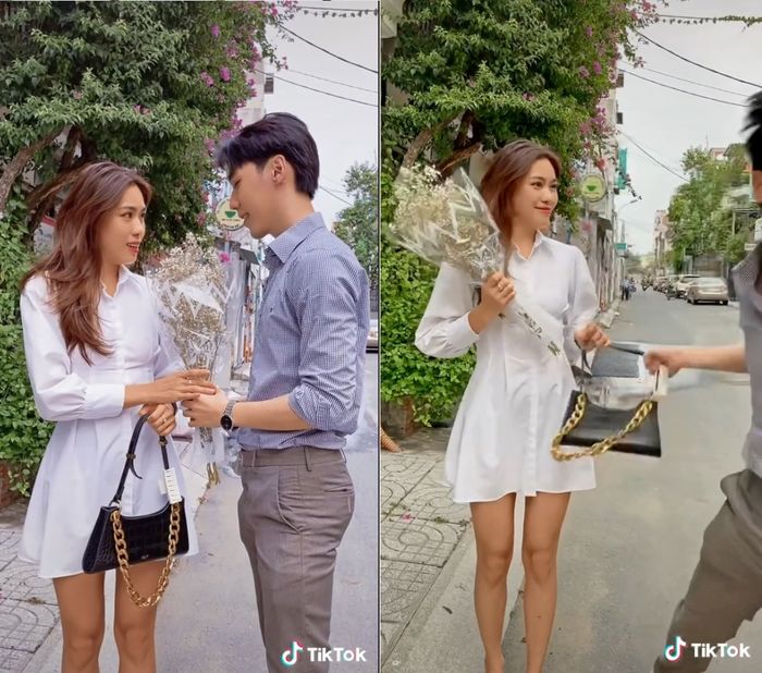 Pha bắt trend “dắt tay người yêu đi qua gương” phiên bản anh thợ hồ