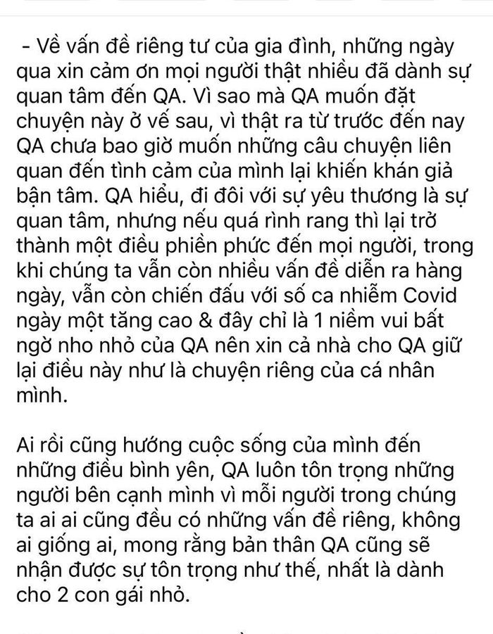 Phạm Quỳnh Anh là nữ chính được cầu hôn: vẫn rất văn minh với chồng cũ